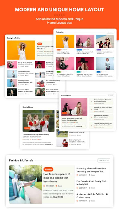 JagoMag Magazine Blogger Template