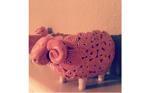 Pink-handmade-ceramic-sheep-cup