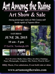 Art Among Ruins 2015 poster e