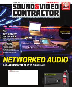 Sound & Video Contractor - August 2012 | ISSN 0741-1715 | TRUE PDF | Mensile | Professionisti | Audio | Home Entertainment | Sicurezza | Tecnologia
Sound & Video Contractor has provided solutions to real-life systems contracting and installation challenges. It is the only magazine in the sound and video contract industry that provides in-depth applications and business-related information covering the spectrum of the contracting industry: commercial sound, security, home theater, automation, control systems and video presentation.