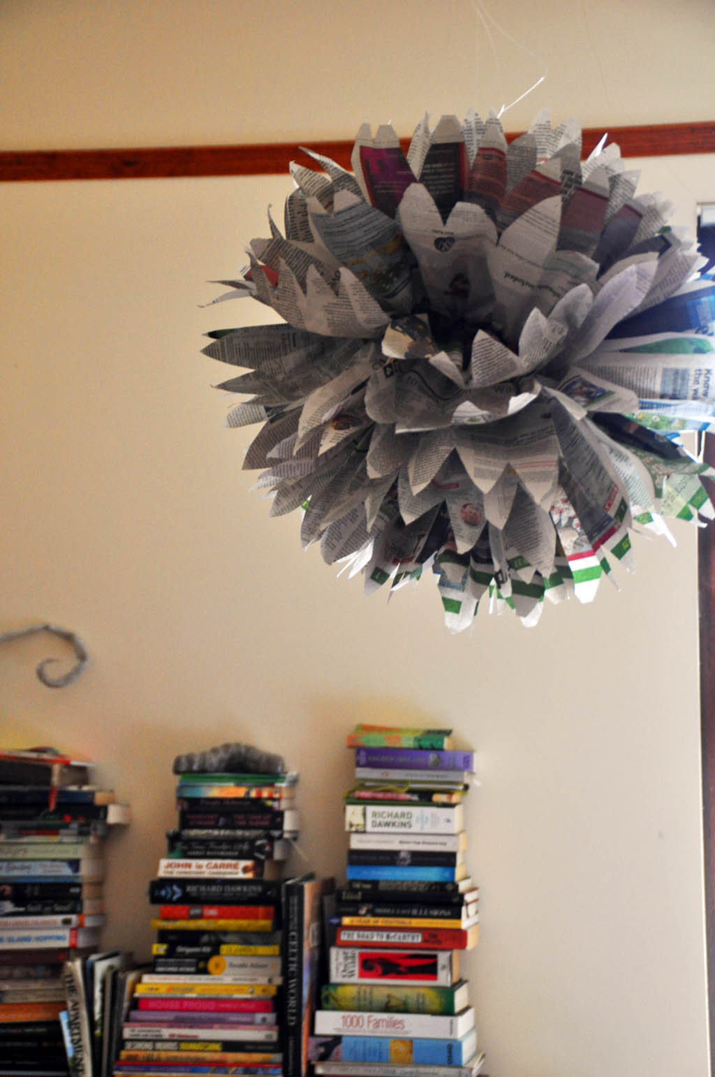 Lost Found DIY Recycled party  decorations 