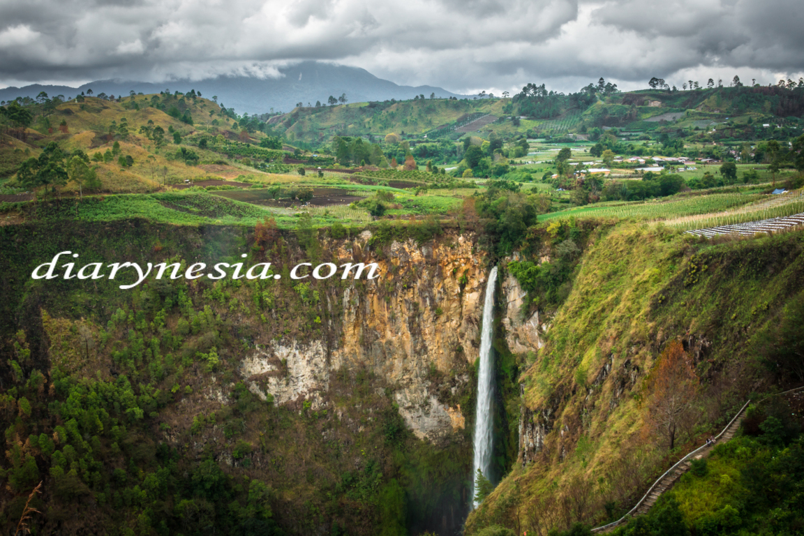 Travelling to Lake Toba in North Sumatera Indonesia