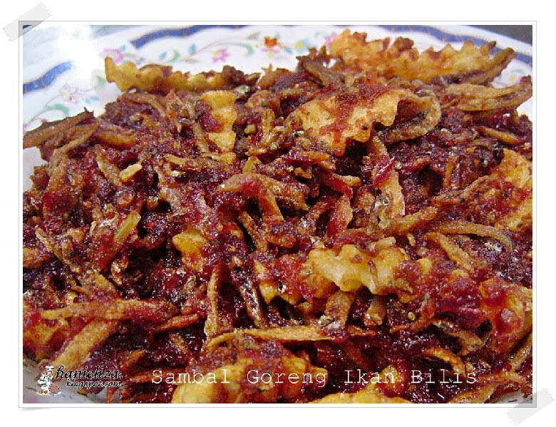 Hanieliza's Cooking: Sambal Goreng Ikan Bilis