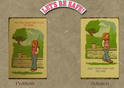 A Safety Game for Kids from the 80's Seen On lolpicturegallery.blogspot.com