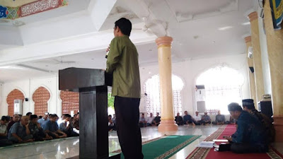 Serah terima santri baru Dayah Madrasah Aliyah Ruhul Islam Anak Bangsa