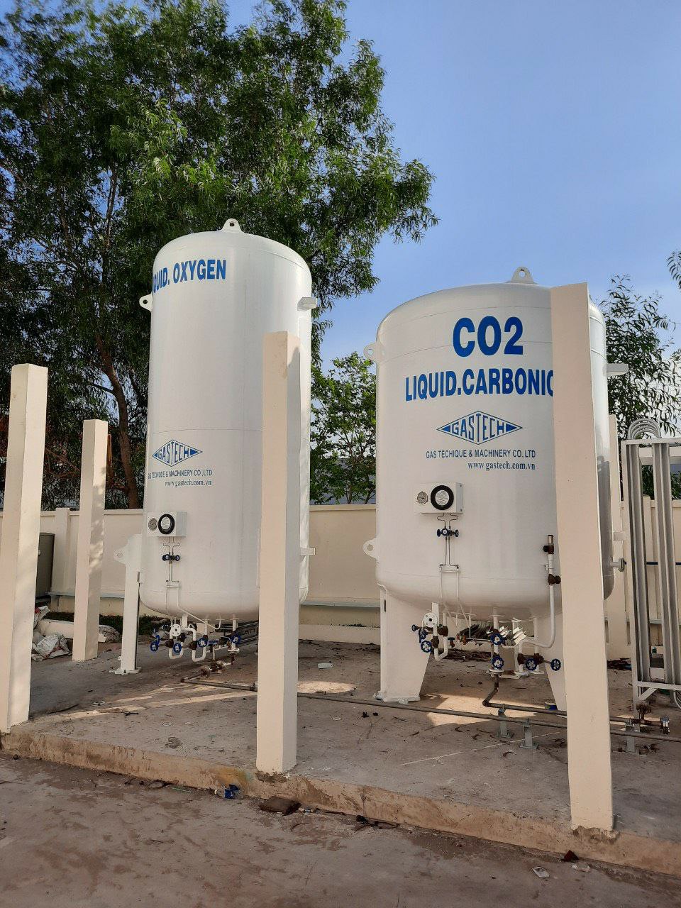 Dự án TRẠM KHÍ CO2 - OXY