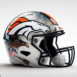 Denver Broncos Harry Potter Concept Helmet
