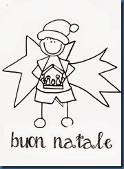 presepe bianco e nero