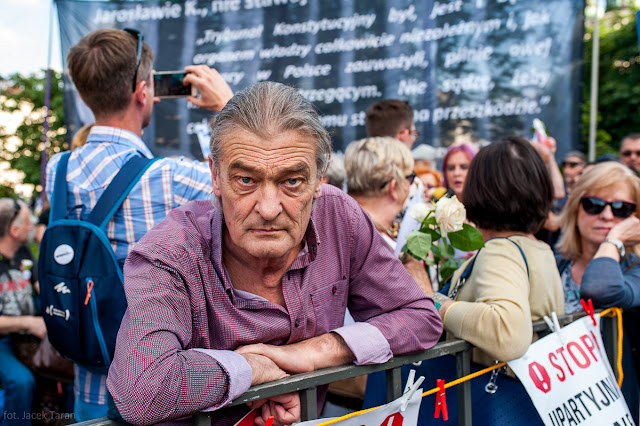 Stop upartyjnianiu Wawelu, obywatele RP, demonstracja