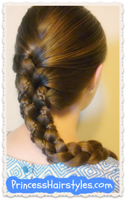 Micro braid lattice wrap hairstyle video tutorial