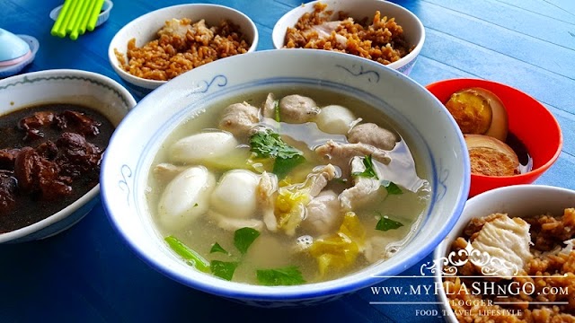 威省美食 | 芋味飘香，让我回味的芋头饭 @ 顺龙茶室