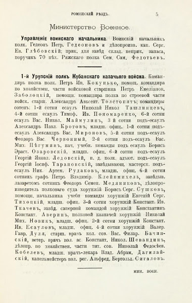 Адрес календарь Справочная книжка Полтавской губернии 1904 год