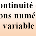 Continuité de fonctions numériques d'une variable réelle