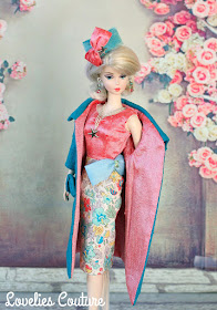 Ooak Silkstone Vintage Barbie Couture Fashions