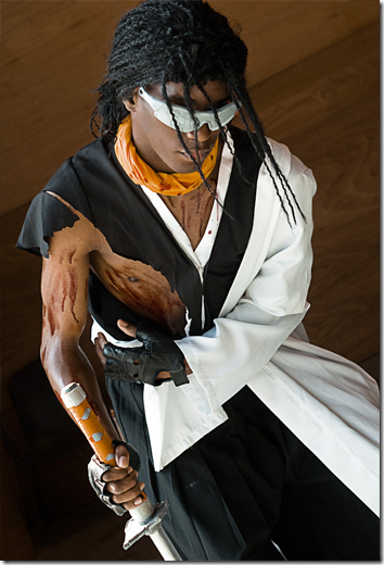 bleach cosplay - tousen kaname