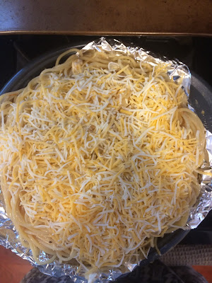 The Dreams Weaver ~ Cheesy Spaghetti Pie