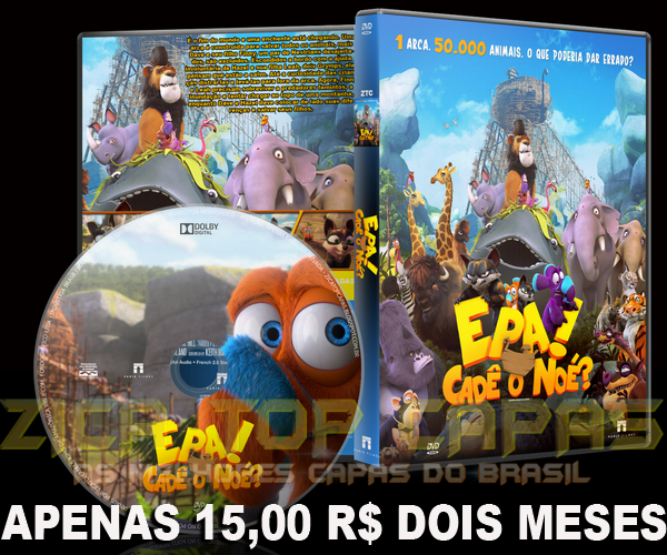 CAPA DO DVD - EPA! CADÊ O NOÉ ? - LABEL - 2016