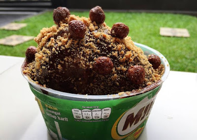 Resep Es Kepal Milo Viral