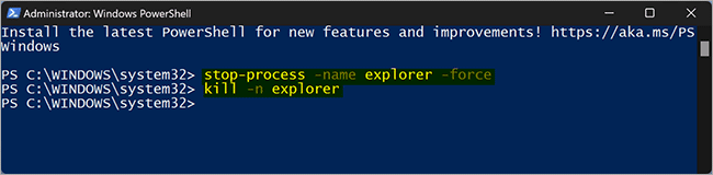 3-Restart-File-Explorer-using-Windows-PowerShell