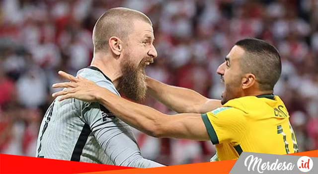 Australia vs Peru: Lolos ke Piala Dunia 2022, Socceroos Gabung di Grup D bersama Prancis