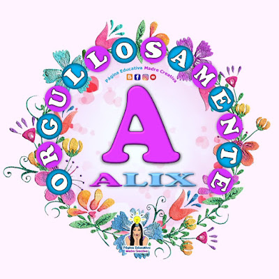 Nombre Alix - Carteles para mujeres - Día de la mujer