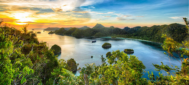 panorama raja ampat