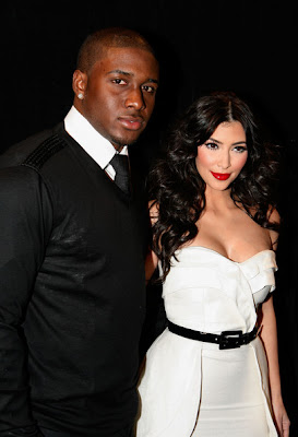 Kim Kardashian and Reggie Bush