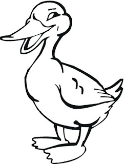 Duck Coloring Pages Free Download