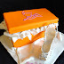 Orange Shoe Box Cake and Stiletto Heel Shoe