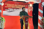 Bupati, Andi Abdullah Rahim Hadiri Syukuran, Puncak HUT Bhayangkara ke-79 di Mako Brimob Baebunta 