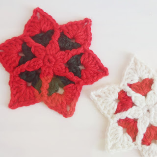 estrella navidad a crochet paso a paso