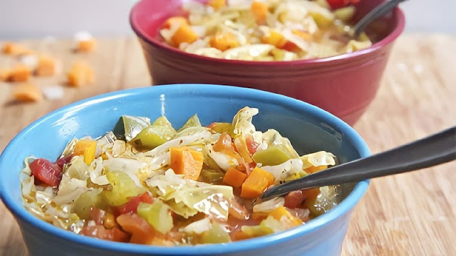 Chế độ ăn kiêng súp bắp cải giúp giảm cân hiệu quả