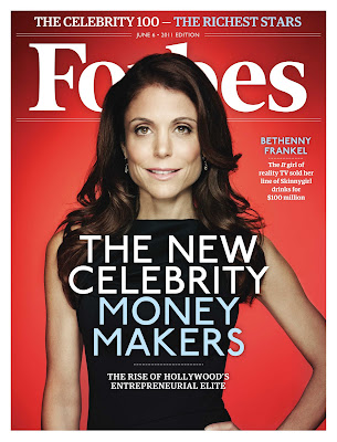 bethenny frankel forbes magazine cover. Bethenny Frankel covers the