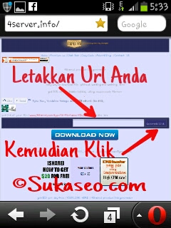 cara mudah download di 4shared