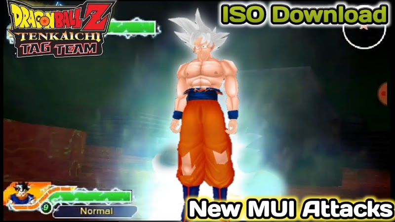 Dragon Ball Z Tenkaichi Tag Team Mod With New Mui Goku Model Psp Iso