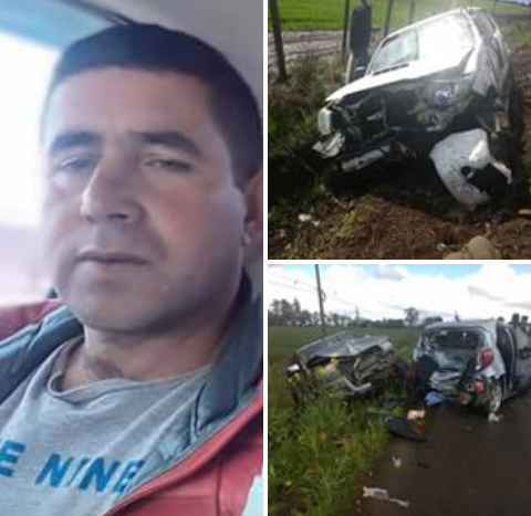 Una víctima fatal deja colisión múltiple provocada por resvaladizo del pavimento en ruta 5 sur sector Puente Quillen  