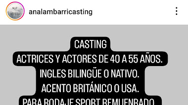 CASTING en MADRID: Se buscan ACTRICES y ACTORES de 40 a 55 años para rodaje 2024