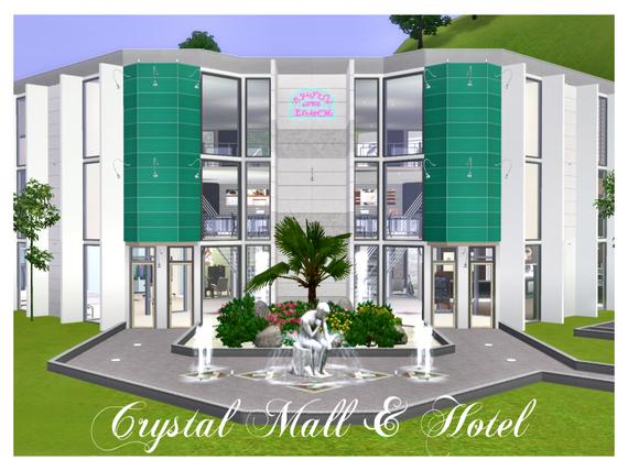 FOR MY SIMS: Crystal Mall & Hotel