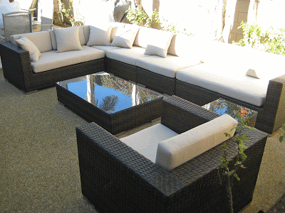 Outdoor Contemporary Furniture on Modern Furniture  Outdoor Seating Set