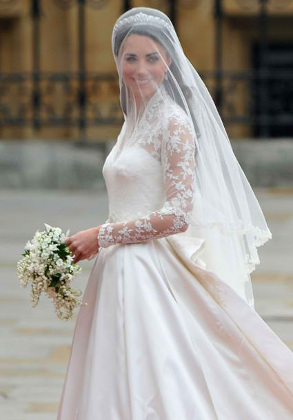 wedding dress designs for kate middleton. Kate Middleton Wedding Dress: