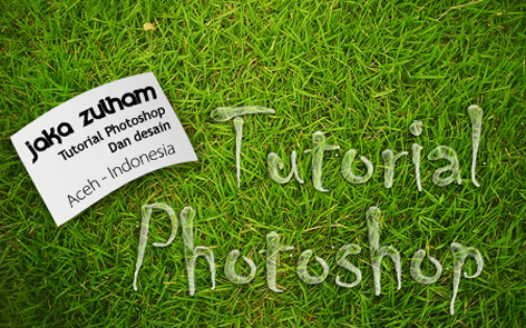 Membuat efek air dengan photoshop