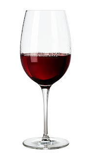 glass of red wine