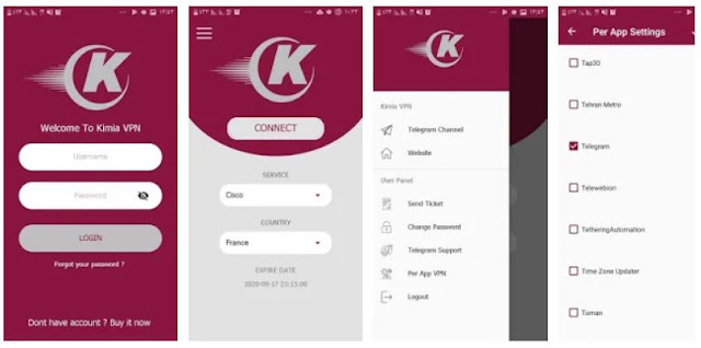 Download & Install KimiaVPN Mobile App