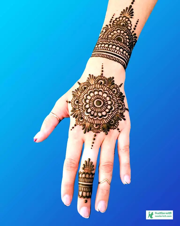New Mehndi Designs Images - New Mehndi Designs for Eid 2023 - New Mehndi Designs for Eid - New Mehndi designs for Eid - NeotericIT.com - Image no 3