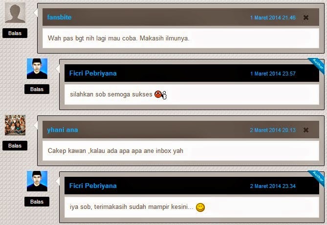  Membuat Komentar Blog Valid HTML5