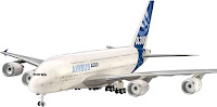 Revell 1/144 Airbus A380 New Livery (First flight) (04218)  Color Guide & Paint Conversion Chart