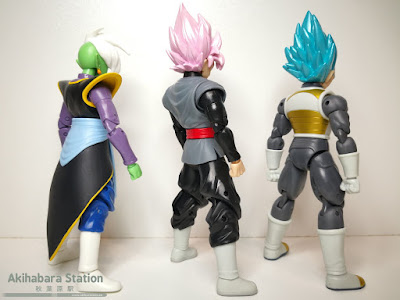 Review de las Dragon Stars Series vol.4; Super Saiyan Blue Vegeta, Super Saiyan Rosé Goku Black y Zamasu 