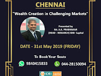 A K Prabhakar IDBI Capital Wealth Creation in Challenging Share Markets