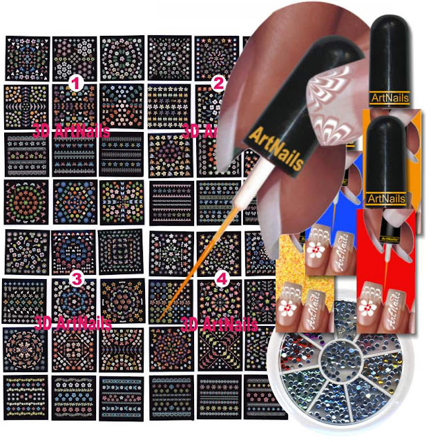 3d Nail Art Kit