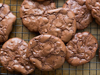 Flourless Chocolate Brownie Cookies {naturally gluten free recipe}